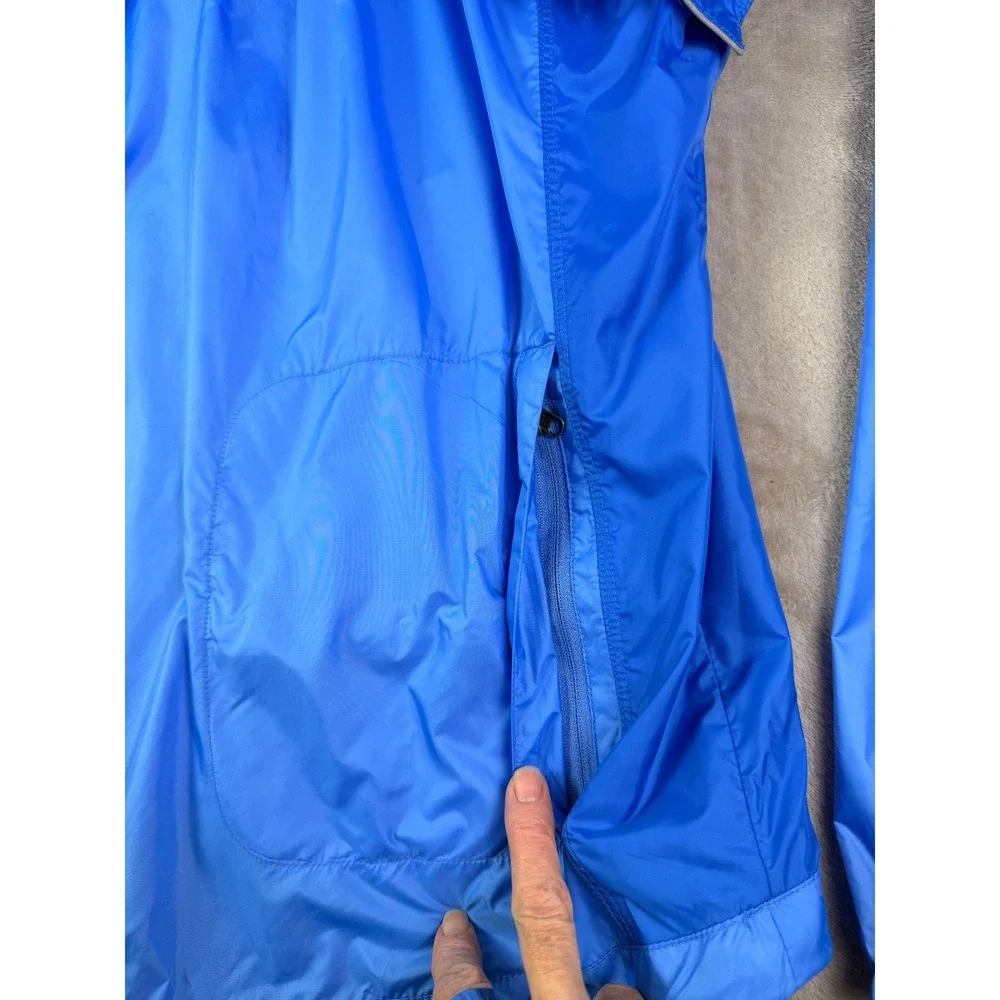 Marmot Women's Flexion Jacket‎ Size Large Blue Lightweight Windbreaker 5536